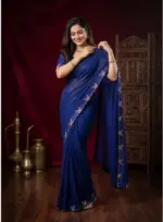 Mahek 210 Georgette Siroski Work Saree Collection - Image 6