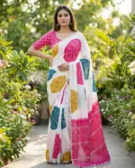 Mahek 213 Chinon Embroidery Party Wear Saree Collection - Image 4