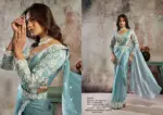 Mahotsav Selene Organza Silk with Embroidery Ready to Wear Saree - Image 14