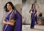 Mahotsav Selene Organza Silk with Embroidery Ready to Wear Saree - Image 6