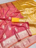 Mb 1027 Matka Soft Banarasi Silk Zari Weaving Saree Collection - Image 5