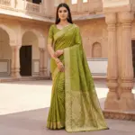 Mb 1131 Banarasi Silk Zari Weaving Saree Collection - Image 2