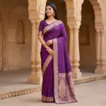 Mb 1131 Banarasi Silk Zari Weaving Saree Collection - Image 3