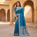 Mb 1131 Banarasi Silk Zari Weaving Saree Collection - Image 4