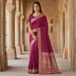 Mb 1131 Banarasi Silk Zari Weaving Saree Collection - Image 6