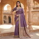 Mb 1131 Banarasi Silk Zari Weaving Saree Collection - Image 9