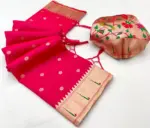 Mb 150 Paithani Silk Woven Work Traditional Saree Collection - Image 10