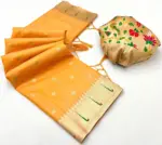 Mb 150 Paithani Silk Woven Work Traditional Saree Collection - Image 16