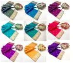 Mb 150 Paithani Silk Woven Work Traditional Saree Collection - Image 19