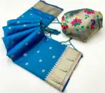 Mb 150 Paithani Silk Woven Work Traditional Saree Collection - Image 6