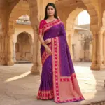 Mb 188 Soft Banarasi Silk Zari Butti Weaving Saree Collection - Image 8