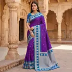Mb 188 Soft Banarasi Silk Zari Butti Weaving Saree Collection - Image 9