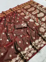 Mb 213 Banarasi Silk Zari Weaving Festival Saree Collection - Image 7