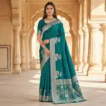 Mb 25 Gajraj Pure Banarasi Silk Zari Motifs Saree Callection