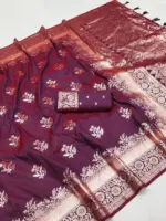 Mb 39 Soft Banarasi Silk Zari Weaving Festival Saree Collection - Image 7