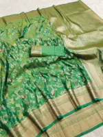 Mb 548 Soft Banarasi Silk Zari Weaving Saree Collection - Image 8