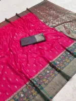 Mb 6140 Pochampalli Silk Blend Ikkat Saree Collection - Image 11