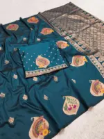 Mb 6315 Premium Banarasi Silk Zari Saree Collection - Image 10