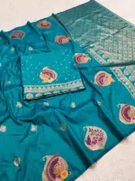 Mb 6315 Premium Banarasi Silk Zari Saree Collection - Image 13