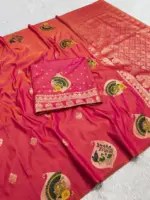 Mb 6315 Premium Banarasi Silk Zari Saree Collection - Image 8