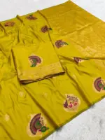 Mb 6315 Premium Banarasi Silk Zari Saree Collection - Image 9