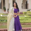 Mohini 7150 Gold Crush Sequins Work Lehenga Choli