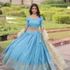 Mohini 7150 Gold Crush Sequins Work Lehenga Choli