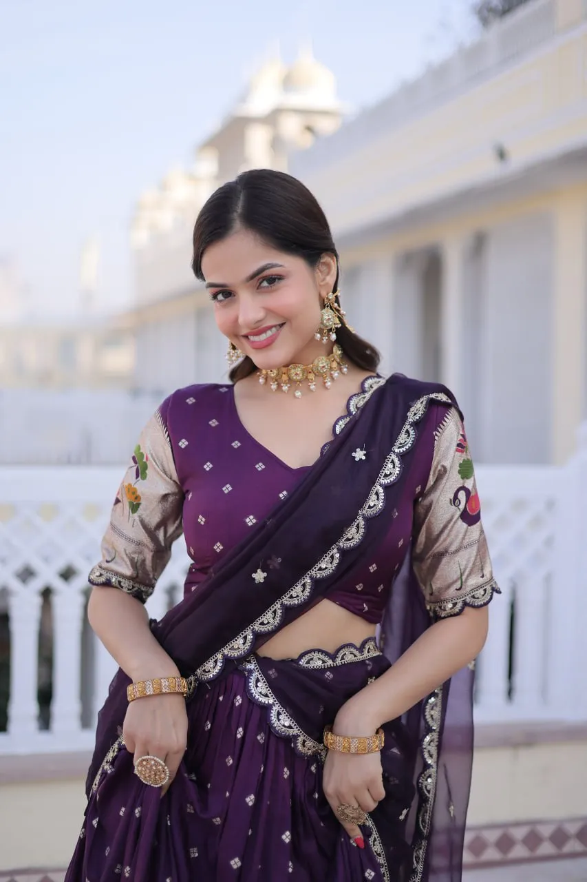 Mohini 7162 Dola Silk Weaving Occasion Lehenga Choli