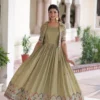 Mohini 9303 Vichitra Silk Festival Wear Koti With Gown