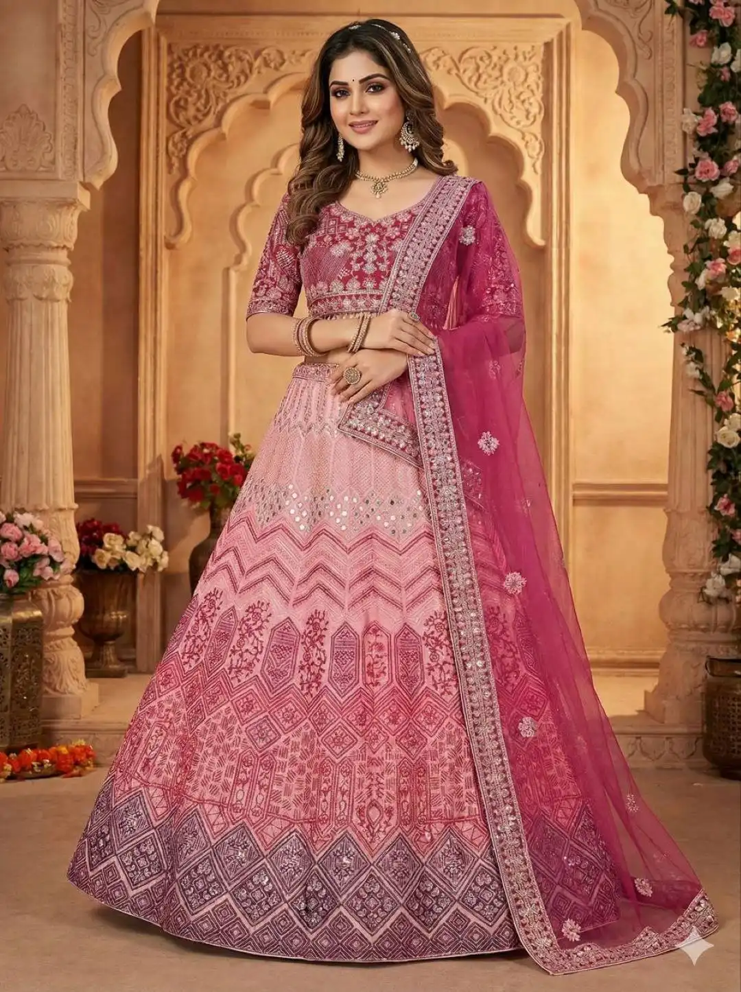 HCR 1107 Wedding Lehenga Choli For Women
