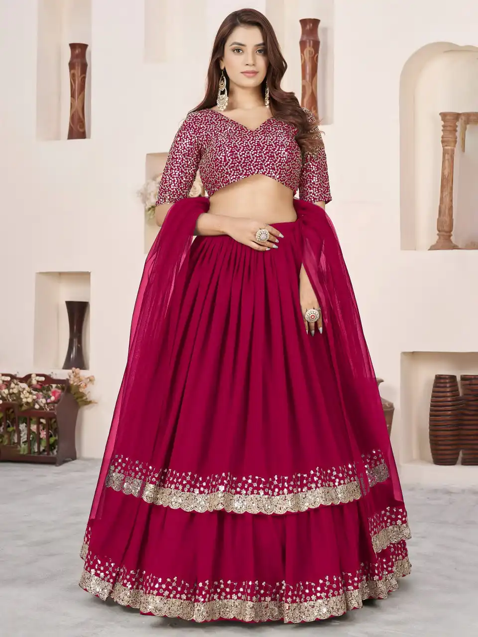 Zeel 5066E Party Wear Lehenga