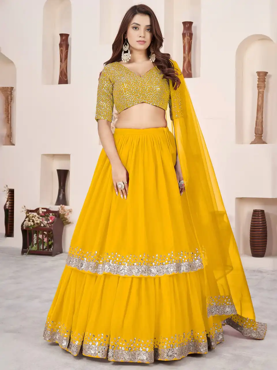 Zeel 5066I Haldi Ceremony Lehenga