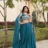 WMT 8121 Lehenga Choli Rama Green