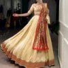 WMN 2031 Silk Paithani Lehenga Choli with Zari Weaving And Lace Border