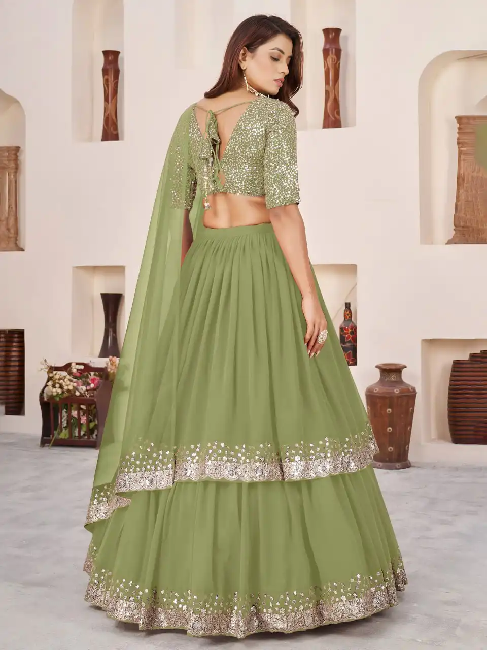 Zeel 5066D Lehenga For Mehndi Function