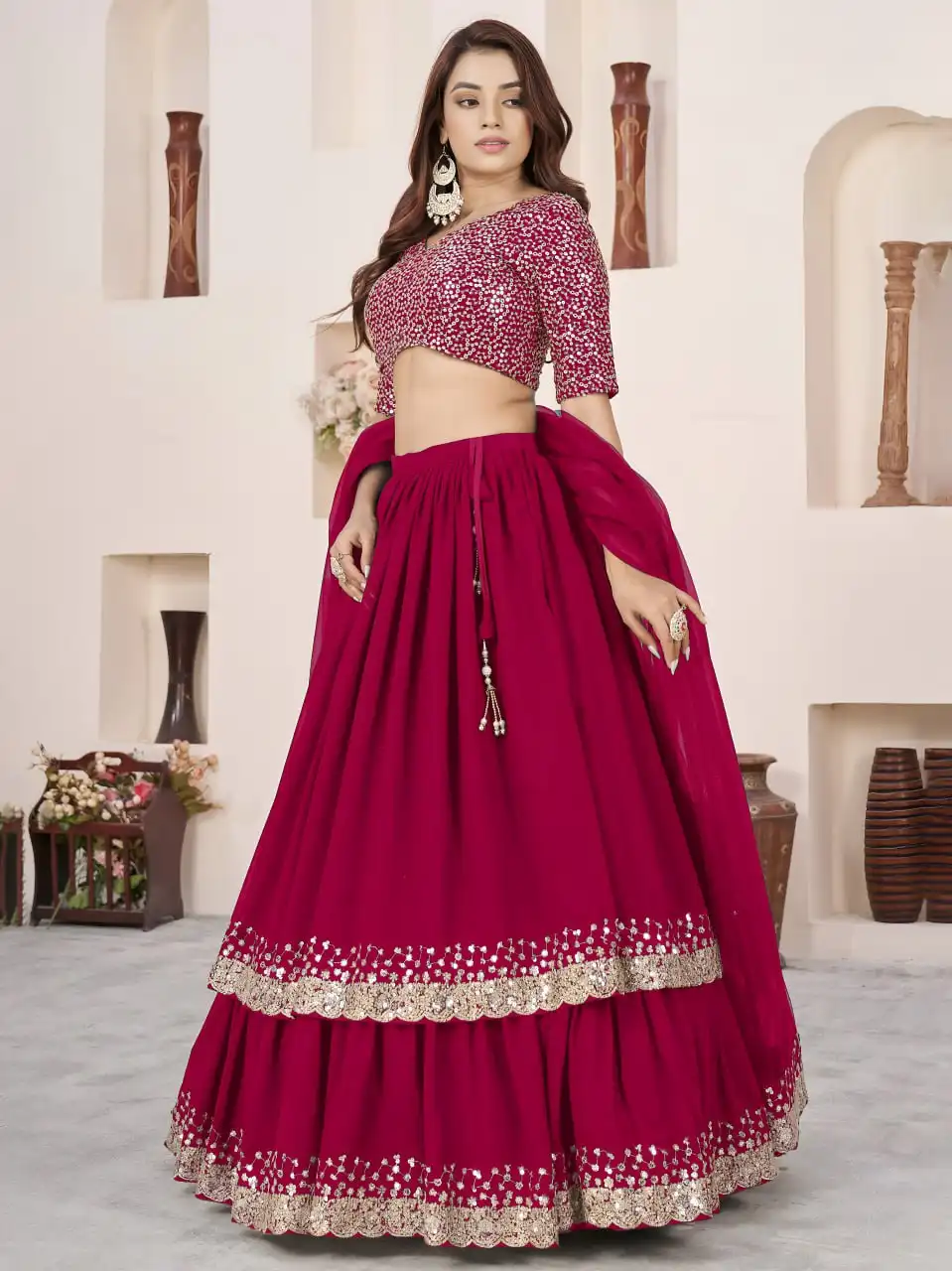 Zeel 5066E Party Wear Lehenga