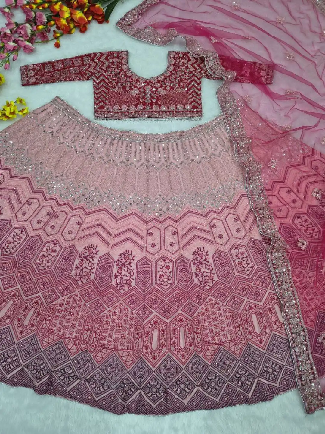 HCR 1107 Wedding Lehenga Choli For Women