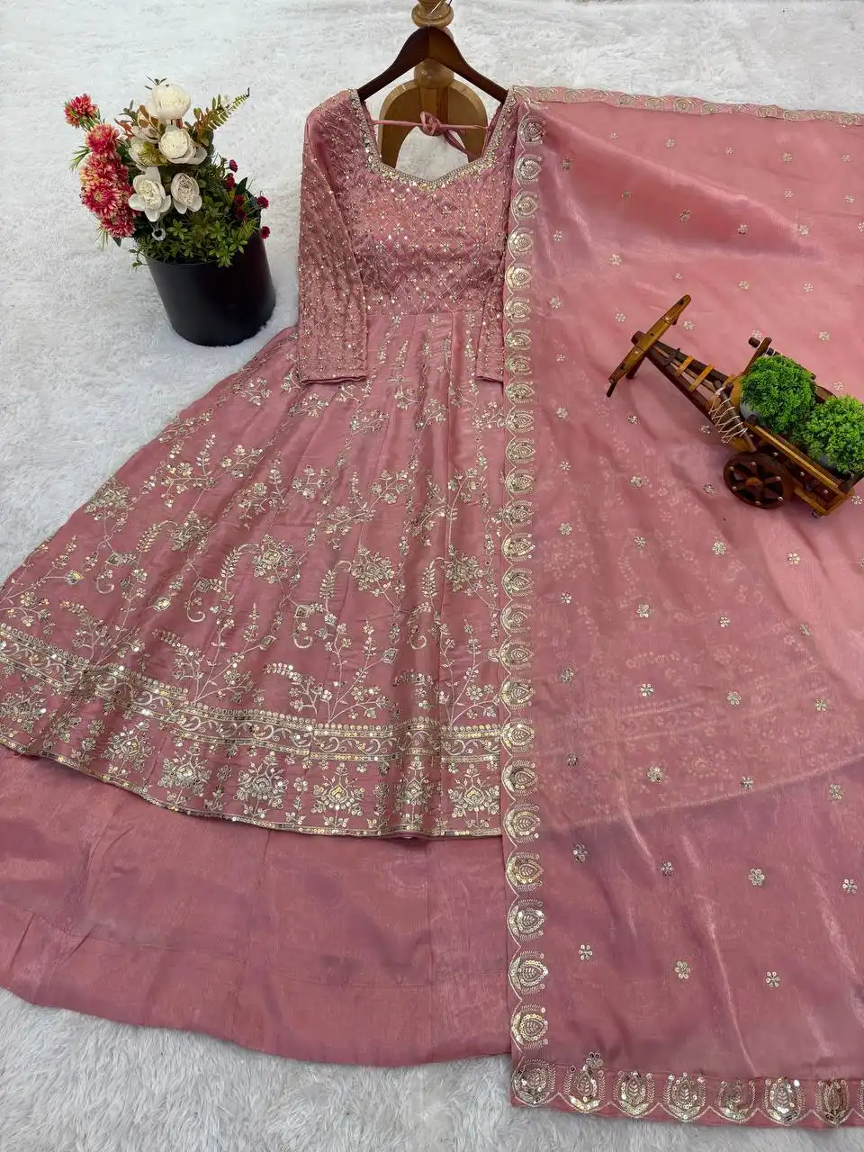 Sabina 1703 Lehenga pink