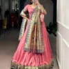 WMN 2031 Silk Paithani Lehenga Choli with Zari Weaving And Lace Border