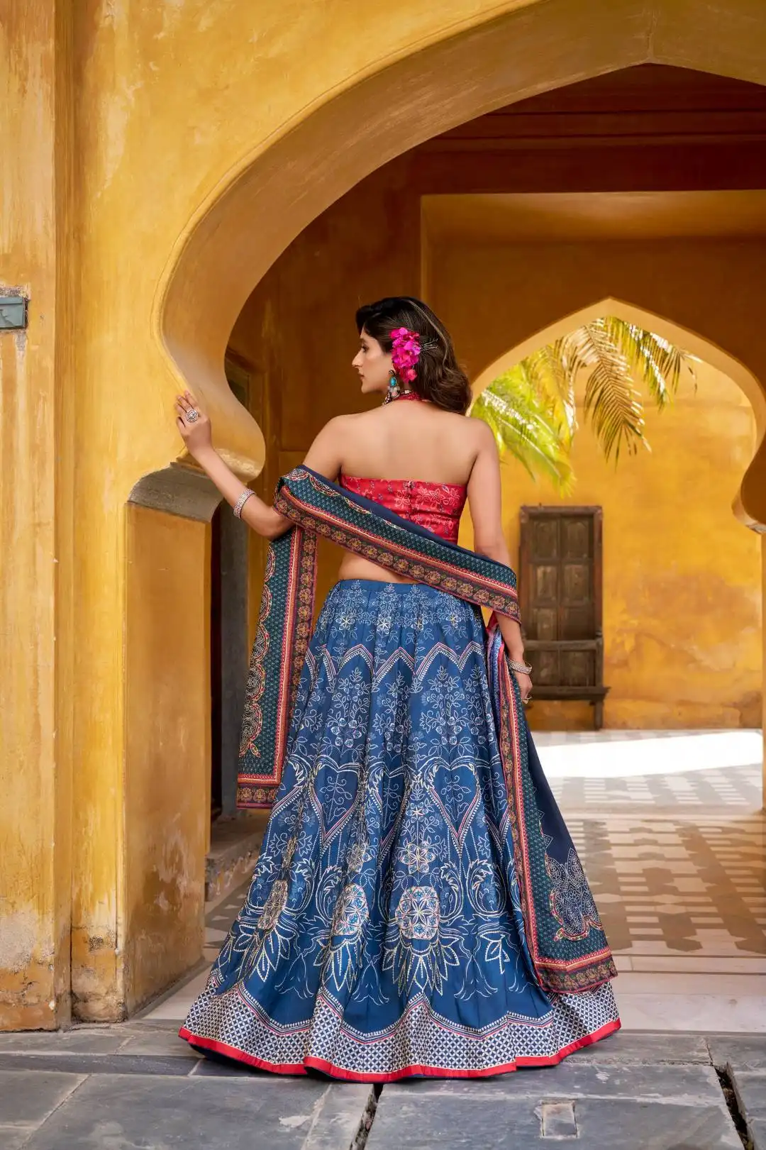 WMN 1010 Printed Lehenga Choli