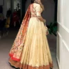 WMN 2031 Silk Paithani Lehenga Choli with Zari Weaving And Lace Border