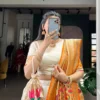WMN 2031 Silk Paithani Lehenga Choli with Zari Weaving And Lace Border