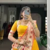WMN 2031 Silk Paithani Lehenga Choli with Zari Weaving And Lace Border