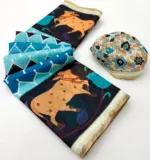 Rajyog Leena 346001 to 346007 Soft Linen Zari Border Fancy Saree Collection - Image 12