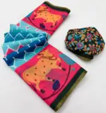 Rajyog Leena 346001 to 346007 Soft Linen Zari Border Fancy Saree Collection - Image 4