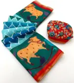 Rajyog Leena 346001 to 346007 Soft Linen Zari Border Fancy Saree Collection - Image 6