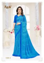 Ruchi Star Chiffon 227 Chiffon Printed Casual Wear Saree Collection - Image 6