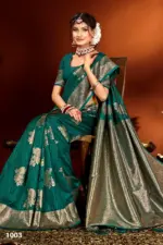 Saroj Arundhati Silk Vol 5 Rich Pallu Festival Wear Stylish Saree - Image 3