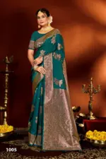 Saroj Arundhati Silk Vol 5 Rich Pallu Festival Wear Stylish Saree - Image 4