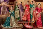 Saroj Arundhati Silk Vol 6 Rich Pallu Festival Wear Stylish Saree - Image 5